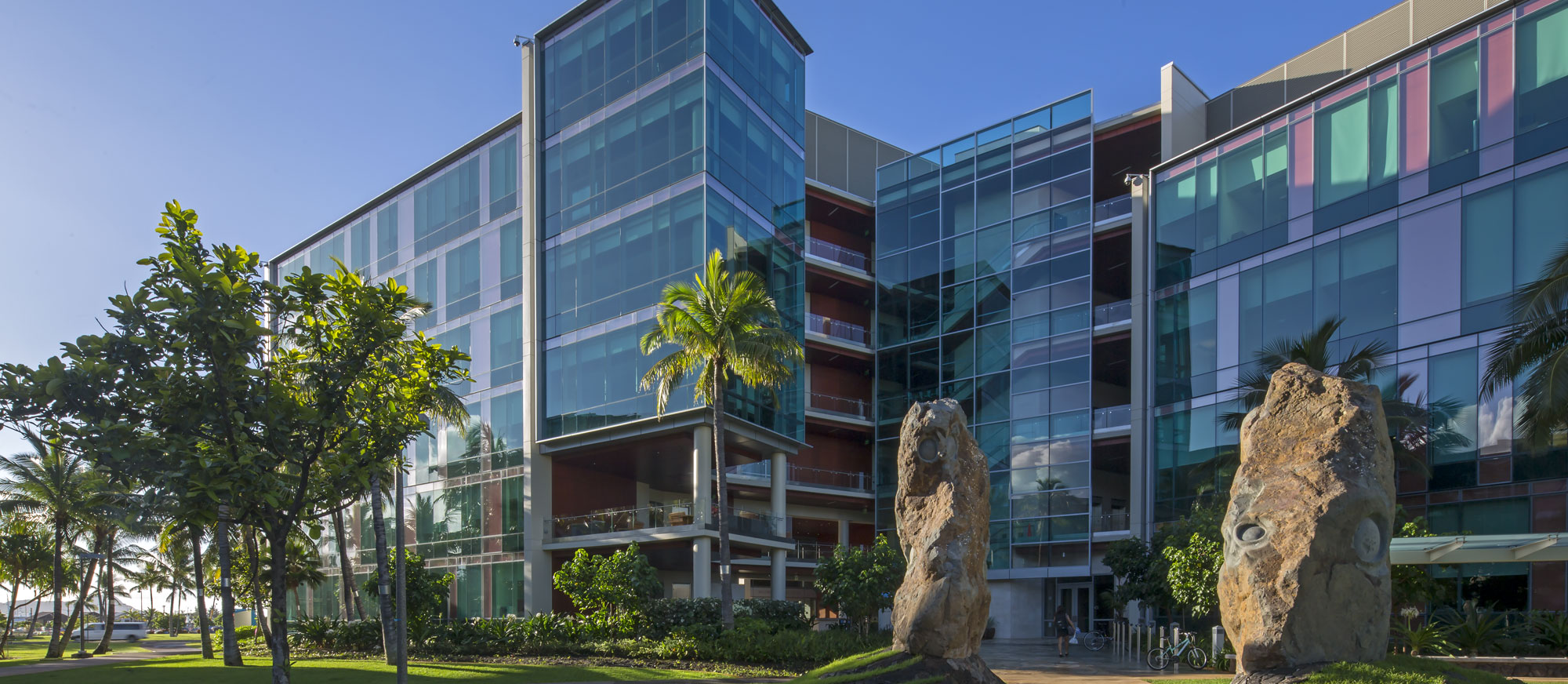 The University of Hawaii Cancer Center campus in Kakaako