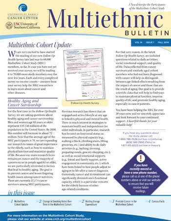 MEC Fall 2014 newsletter