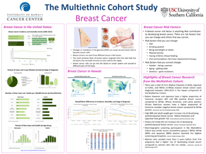 Breast Cancer poster for MEC 25 year anniversary