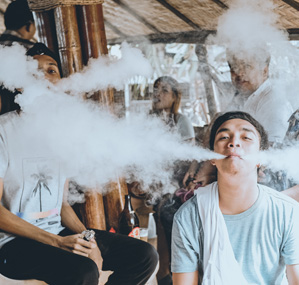 young adolescents using electronic cigarettes