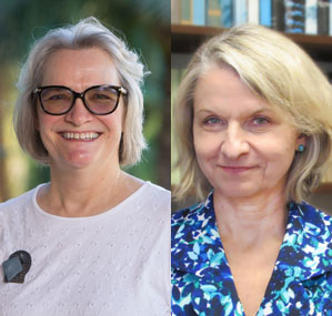 Carol Boushey and Rachel Novotny