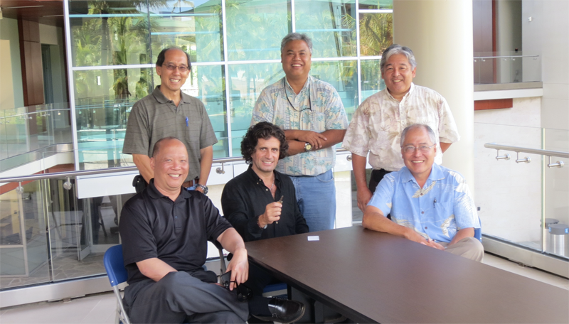 Group photo with Michele Carbone