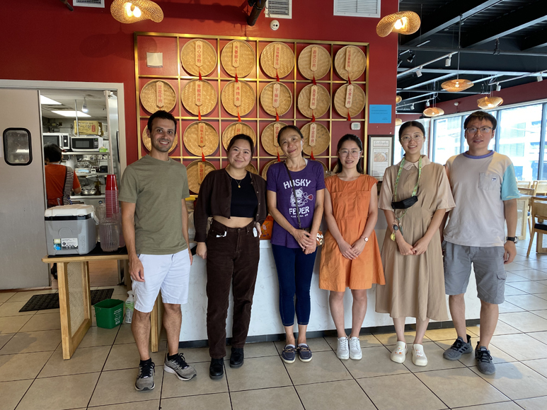 Group lunch at ChengDu Taste (Oct 2022)