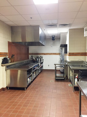 Kitchen cooking station